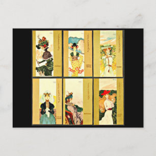 Cartão postal clássico/Vintage-Raphael Kirchner 