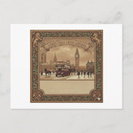 Cartão Postal Classy London PostCards BigBen