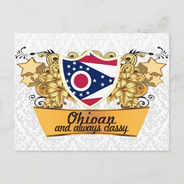 Cartão Postal Classy Ohioan (Frente)