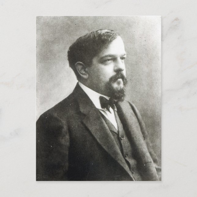 Cartão Postal Claude Debussy, c.1908 (Frente)