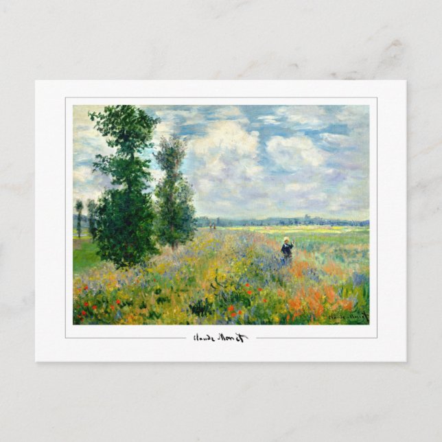 Cartão Postal Claude Monet #108 - Belas Artes (Frente)