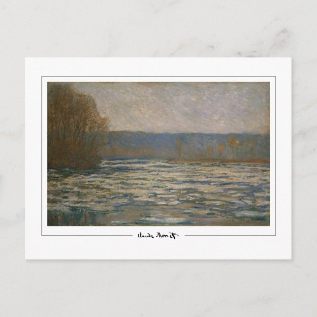 Cartão Postal Claude Monet #10 - Arte Refinada (Frente)