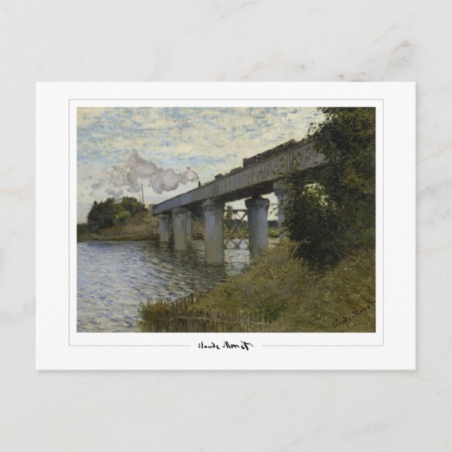 Cartão Postal Claude Monet #21 - Belas Artes (Frente)