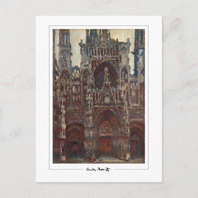 Cartão Postal Claude Monet #245-2 - Belas Artes (Frente)