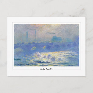 Cartão Postal Claude Monet #25-2 - Belas Artes