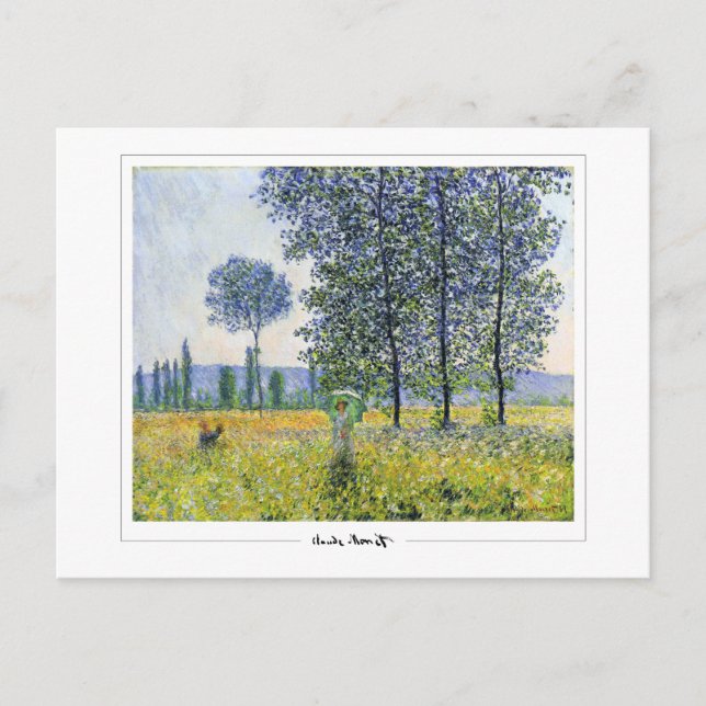 Cartão Postal Claude Monet #327-2 - Arte Refinada (Frente)