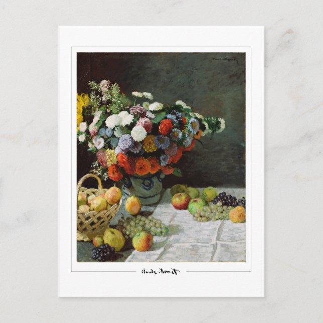 Cartão Postal Claude Monet #32-2 - Arte Refinada (Frente)