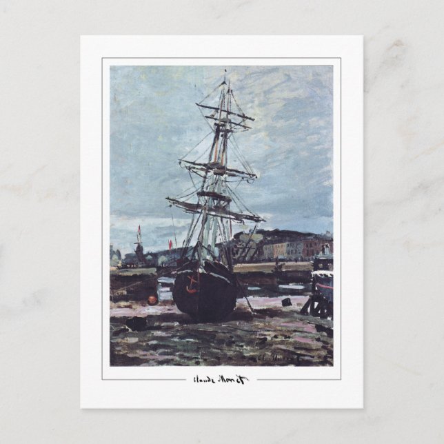 Cartão Postal Claude Monet #401-2 - Arte fina (Frente)