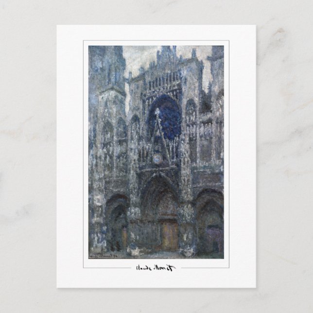 Cartão Postal Claude Monet #40 - Belas Artes (Frente)