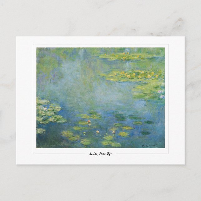 Cartão Postal Claude Monet #41-2 - Arte Refinada (Frente)