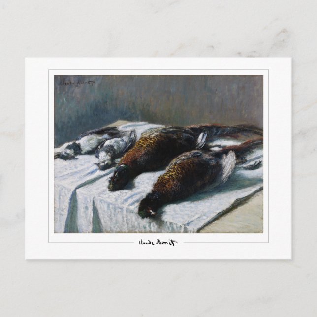 Cartão Postal Claude Monet #44-2 - Arte Refinada (Frente)