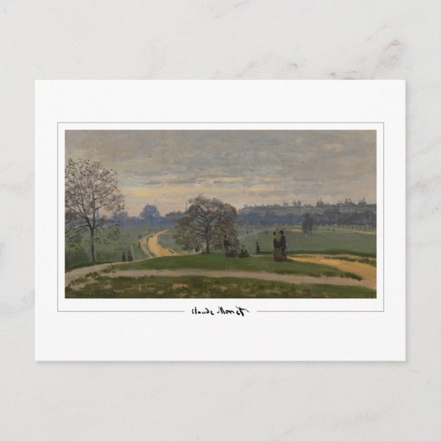 Cartão Postal Claude Monet #574-2 - Belas Artes (Frente)