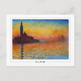 Cartão Postal Claude Monet #658-2 - Arte Refinada