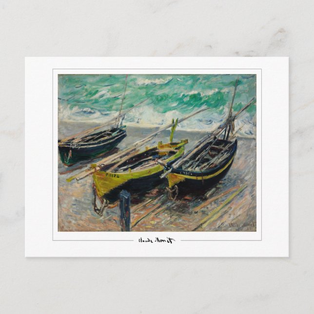 Cartão Postal Claude Monet #8 - Arte Refinada (Frente)