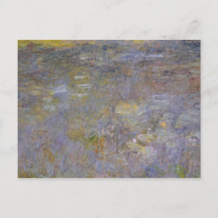 Cartão Postal Claude Monet ÁguaLily Pond
