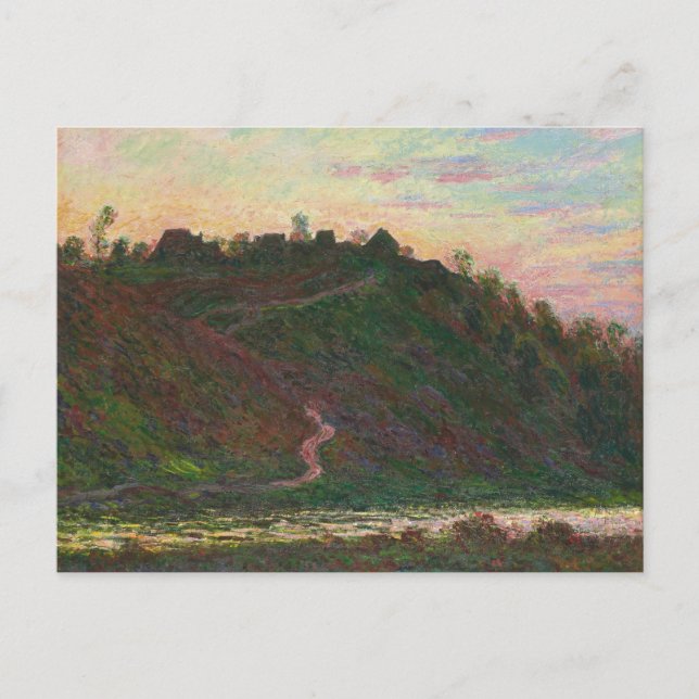 Cartão Postal Claude Monet - Aldeia de La Roche-Blond (Frente)
