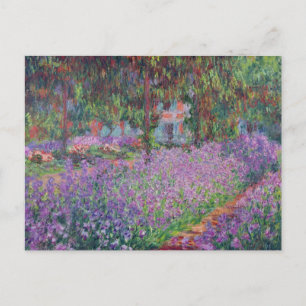 Cartão Postal Claude Monet Jardim do Artista em Giverny