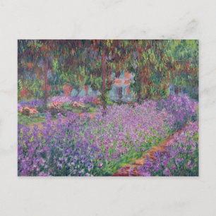 Cartão Postal Claude Monet Jardim do Artista em Giverny