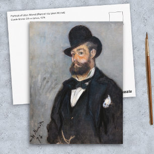Cartão Postal Claude Monet - Leon Monet