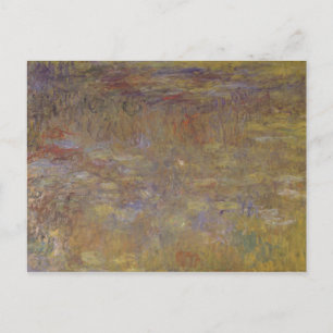 Cartão Postal Claude Monet Lily Pond De Água