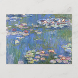Cartão Postal Claude Monet // Lírios De Água