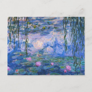 Cartão Postal Claude Monet - Lírios Hídricos