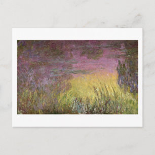 Cartão Postal Claude Monet Lírios solares