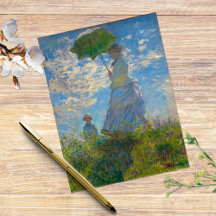 Claude Monet Mulher com Parasol
