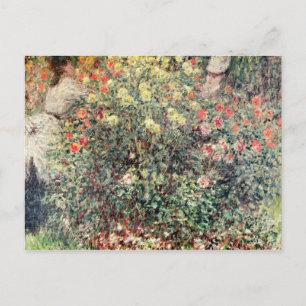 Cartão Postal Claude Monet Mulheres nas Flores, 1875