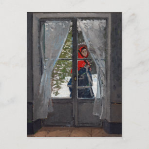 Cartão Postal Claude Monet O Caco Vermelho