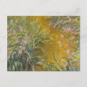 Cartão Postal Claude Monet O Caminho através das Íris