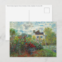 Claude Monet - O Jardim do Artista em Argenteuil