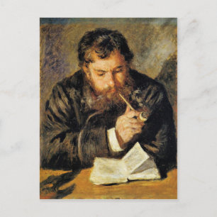 Cartão Postal Claude Monet (O Leitor) por Renoir