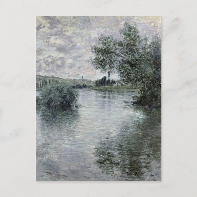Cartão Postal Claude Monet | O Sena em Vetheuil, 1879 (Frente)