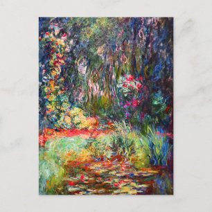 Cartão Postal Claude Monet Painting Vintage Art