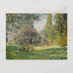 Cartão Postal Claude Monet   Paisagem: Parc Monceau