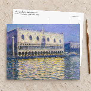 Cartão Postal Claude Monet - Palácio Ducal