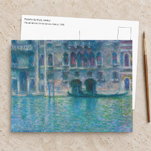Cartão Postal Claude Monet - Palazzo da Mula