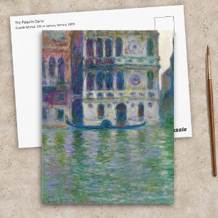 Cartão Postal Claude Monet - Palazzo Dario