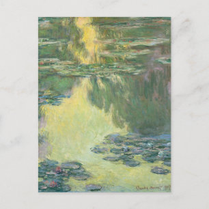 Cartão Postal Claude Monet Pintura Clássica, Nenúfares (1907)