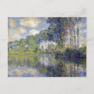 Cartão Postal Claude Monet Poplars sobre a Epte