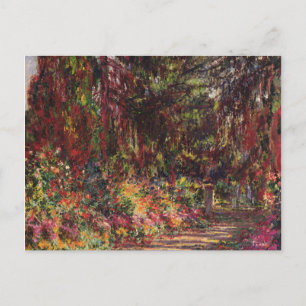 Cartão Postal Claude Monet   The Garden Path at Giverny