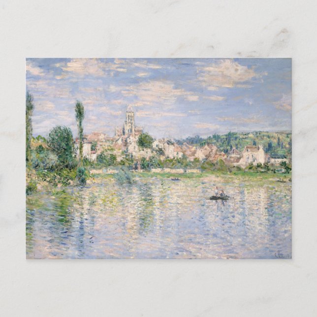 Cartão Postal Claude Monet | V � Teil no Verão (Frente)