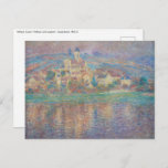 Cartão Postal Claude Monet - Vetheuil, Sunset<br><div class="desc">Vetheuil,  Sunset / Vetheuil,  couchant soleil - Claude Monet,  1900-01</div>