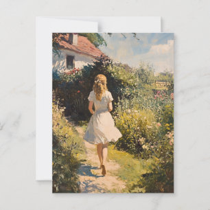 Cartão postal Claude Monet Vintage