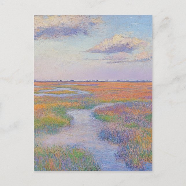 Cartão postal Claude Monet Vintage (Frente)