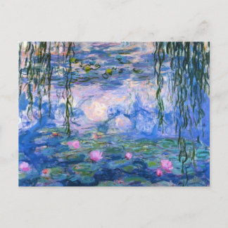 Cartão Postal Claude Monet Water Lillies 1919