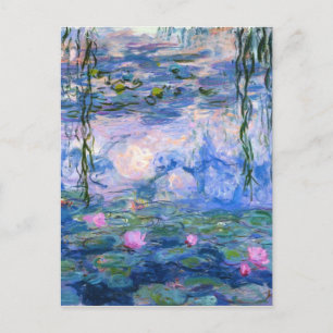 Cartão Postal Claude Monet Water Lillies 1919