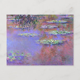 Cartão Postal Claude Monet Water Lily