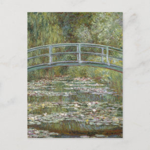 Cartão Postal Claude Monet Water Lily Pond (Ponte Japonesa)